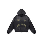 Atlanta Sun-Faded Zip Hoodie