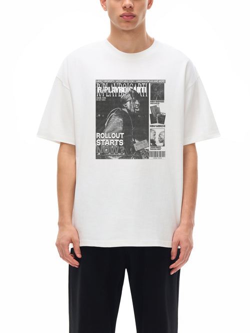 CARTI NEWSPAPER TEE