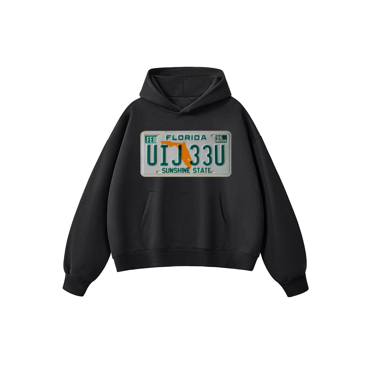 FLORIDA LICENSE PLATE HOODIE