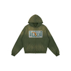 Florida License Plate Zip Hoodie