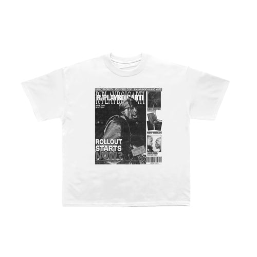 CARTI NEWSPAPER TEE