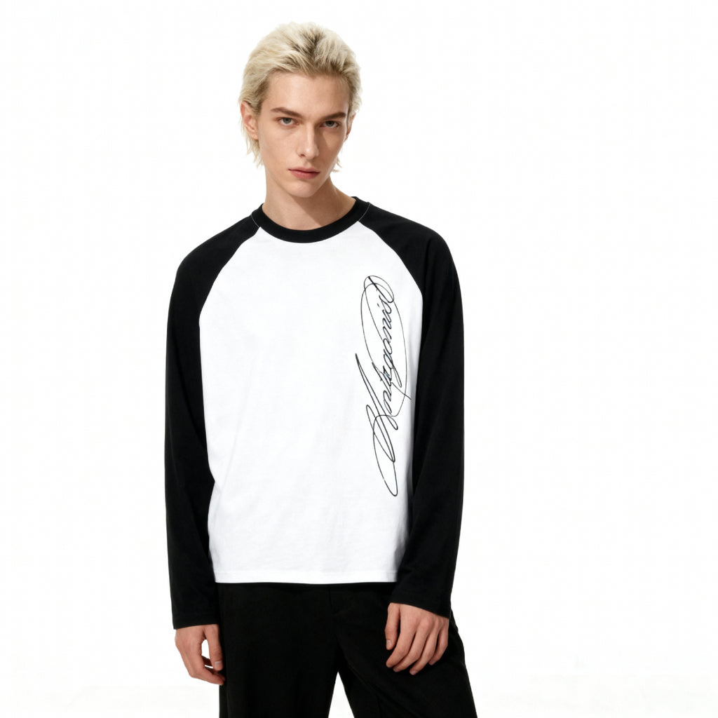 Raglan Longlseeve Black Antagonist