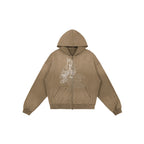 !Script Sun-Faded Zip Hoodie