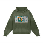 Florida License Plate Hoodie