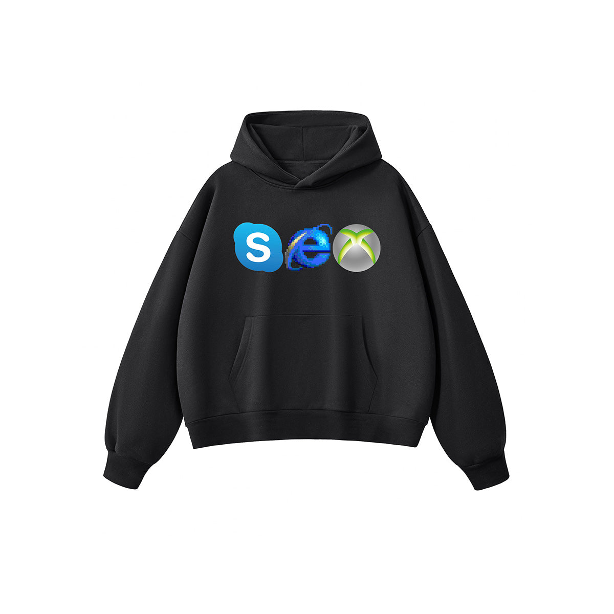 SEX BLACK/WHITE HOODIE